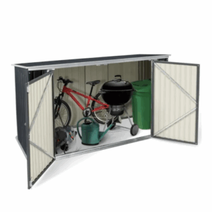 Abri jardin métal – 2.2 m2 – Porte à verrouillage