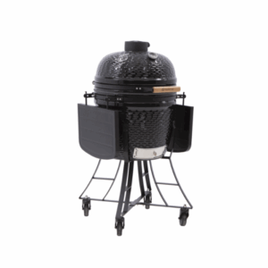 Barbecue Kamado Céramique Charbon NATERIAL Drago Noir ⌀46 cm avec housse