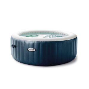 Spa Gonflable – INTEX – Blue Navy 6 places + Couverture Thermique – DESTOCKAGE