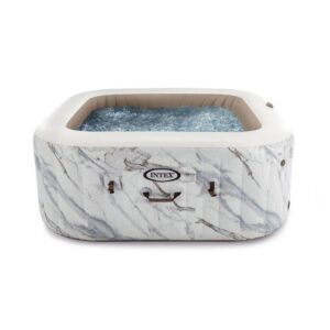 Spa Gonflable – INTEX – Calacatta 4 places + Couverture Thermique