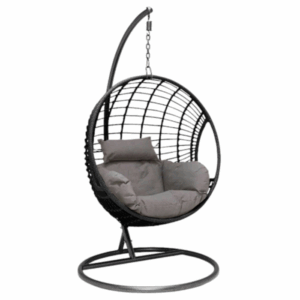 Fauteuil suspendu résine noire SOUTH BEACHFauteuil suspendu résine noire SOUTH BEACH